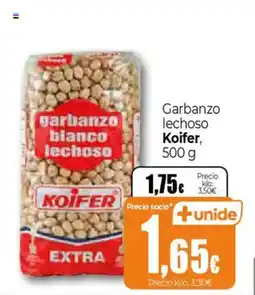 Unide Supermercados KOIFER Garbanzo lechoso oferta