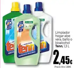 Unide Supermercados TENN Limpiador hogar aloe vera, baño o bioalcohol oferta