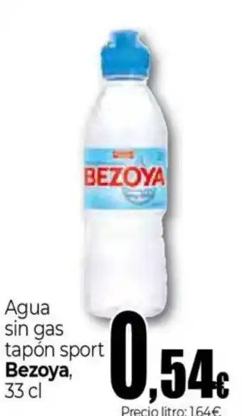 Unide Supermercados BEZOYA Agua sin gas tapón sport oferta