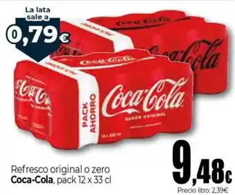 Unide Supermercados COCA-COLA Refresco original o zero oferta