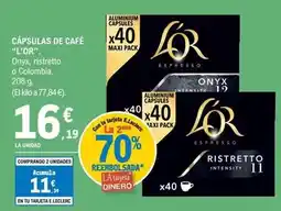E.Leclerc L'or - cápsulas de café oferta