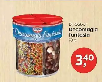 Suma Supermercados Dr. Oetker Decomàgia Fantasia oferta