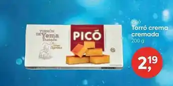 Suma Supermercados Picó Torró Crema Cremada oferta