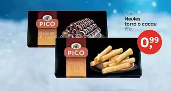 Picó Neules Torró O Cacau