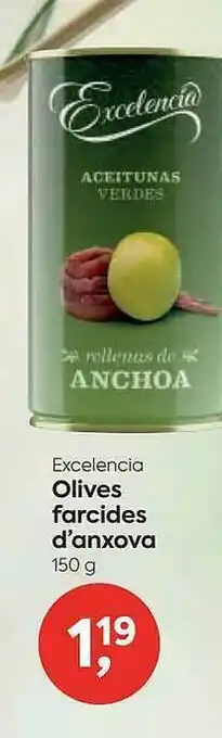 Suma Supermercados Exclencia Olives Farcides D'anxova oferta