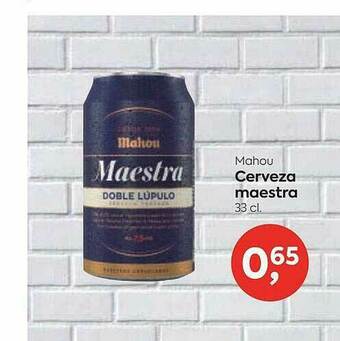 Suma Supermercados Mahou Cerveza Maestra oferta