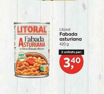 Suma Supermercados Litoral Fabada Asturiana oferta