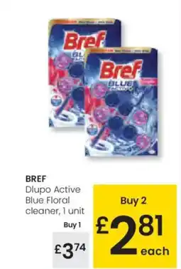 Eroski BREF Dlupo Active Blue Floral cleaner oferta