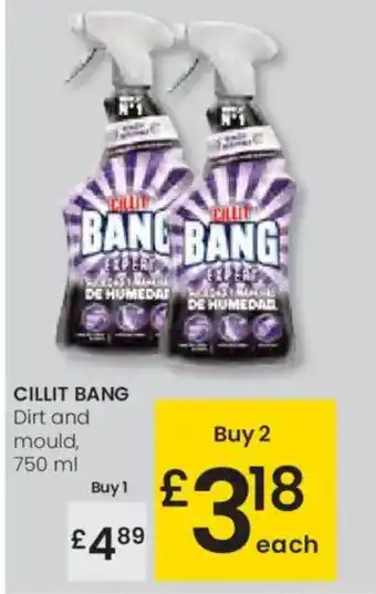 Eroski CILLIT BANG Dirt and mould oferta