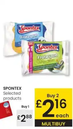 Eroski SPONTEX Selected products oferta