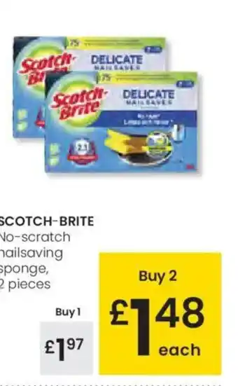 Eroski SCOTCH-BRITE No-scratch nailsaving oferta