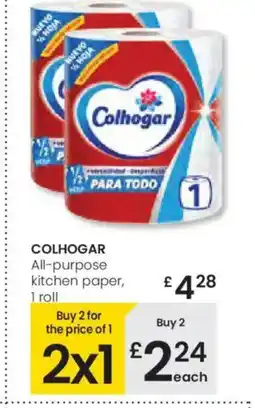 Eroski COLHOGAR All-purpose kitchen paper oferta