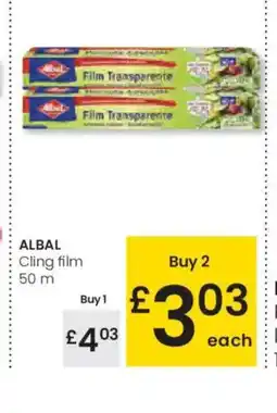 Eroski ALBAL Cling film oferta