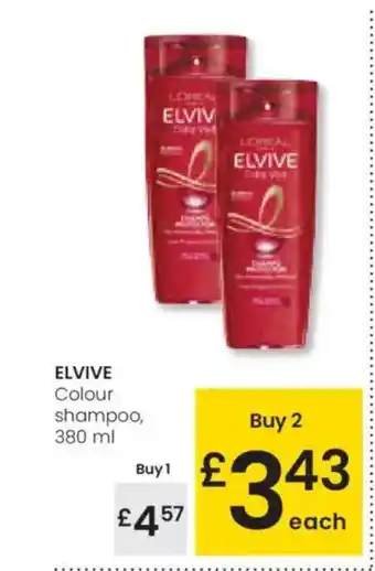 Eroski ELVIVE Colour shampoo oferta