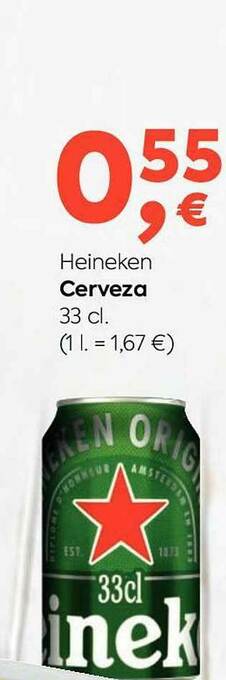 Suma Supermercados Heineken Cerveza oferta