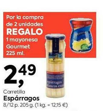 Suma Supermercados Carretilla Espárragos oferta