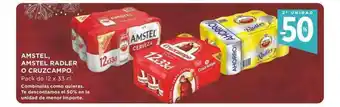 Supercor Amstel Amstel Radler O Cruzcampo oferta