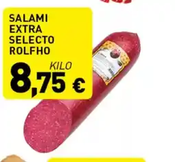 Hiperber Salami extra selecto rolfho oferta