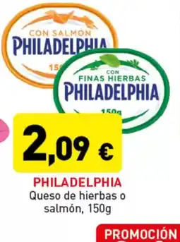 Hiperber PHILADELPHIA Queso de hierbas o salmón oferta