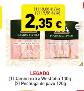 Hiperber LEGADO Jamón extra Westfalia oferta