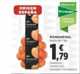 Supercor Mandarina oferta