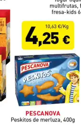 Hiperber PESCANOVA Peskitos de merluza oferta