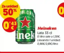 Hiperber HEINEKEN Lata oferta