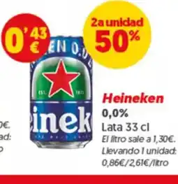 Hiperber HEINEKEN 0,0% oferta