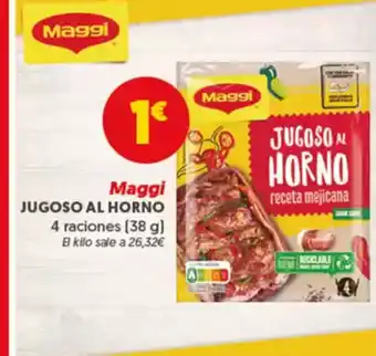 Hiperber MAGGI Jugoso al horno oferta