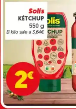 Hiperber SOLIS Ketchup oferta