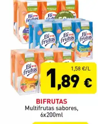 Hiperber BIFRUTAS Multifrutas sabores oferta