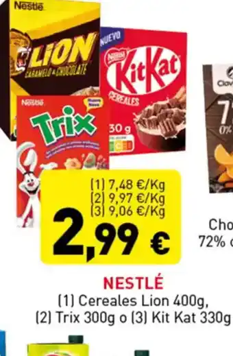 Hiperber NESTLÉ Cereales Lion oferta