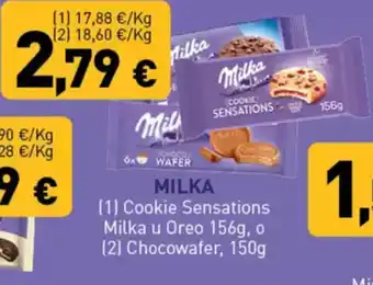 Hiperber MILKA Cookie Sensations oferta