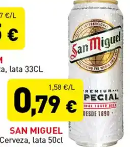 Hiperber SAN MIGUEL Cerveza oferta