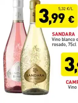 Hiperber SANDARA Vino blanco o rosado oferta