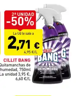 Hiperber CILLIT BANG Quitamanchas de humedad oferta