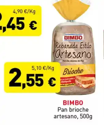 Hiperber BIMBO Pan brioche artesano oferta