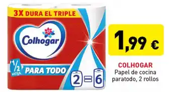 Hiperber COLHOGAR Papel de cocina oferta