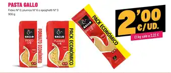 AhorraMas GALLO Pasta oferta