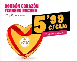 AhorraMas FERRERO ROCHER Bombón corazón oferta