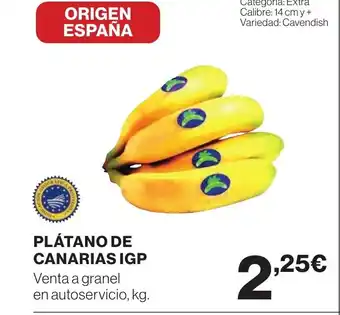 Supercor Plátano de canarias igp oferta