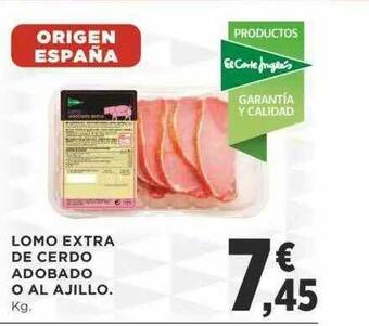 Supercor Lomo Extra De Cerdo Adobado O Al Ajillo oferta