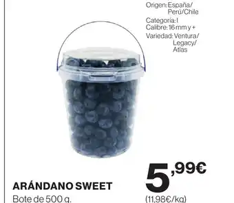 Supercor Arándano sweet oferta