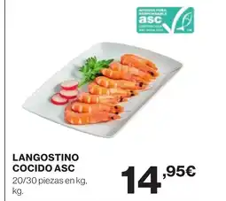 Supercor Langostino cocido asc oferta