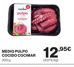 Supercor COCIMAR Medio pulpo cocido oferta