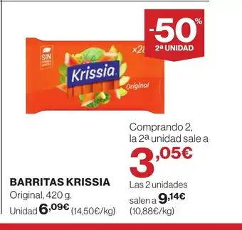 Supercor KRISSIA Barritas oferta