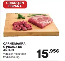 Supercor Carne magra o picada de añojo oferta