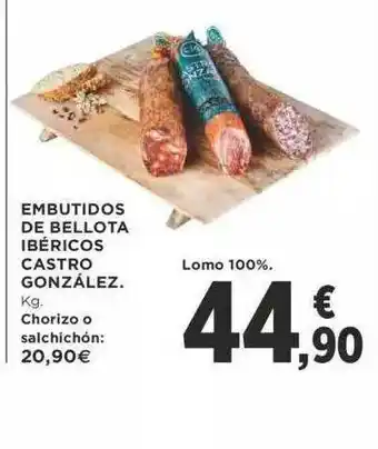 Supercor Embutidos De Bellota Ibéricos Castro González oferta