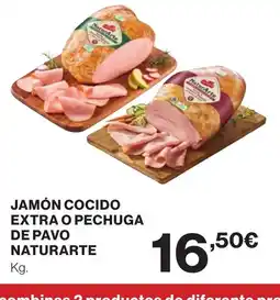 Supercor Jamón cocido extra o pechuga de pavo oferta