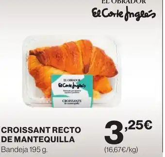 Supercor Croissant recto de mantequilla oferta